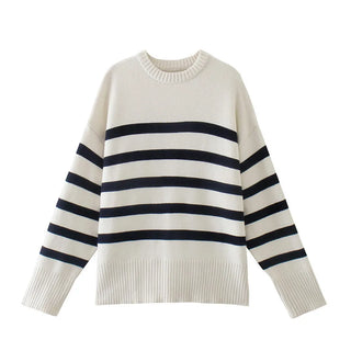 Rosalind - Knitted jumper - Timeless stripes