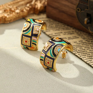 Micara - Art Deco - Earrings