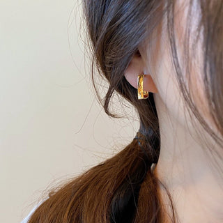 Micara - Geometric Hoops - Earrings