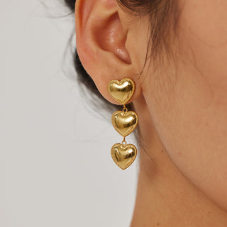 Micara - Heartstring Trio - Earrings