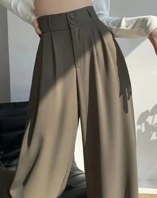 Mayla - Formal wide-leg trousers - High-waisted style