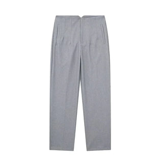 Maryanne - Formal cropped trousers - High waisted style