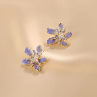 Micara - Lilac Blooms - Earrings