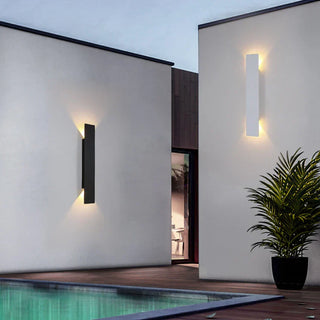 DoubGlow - Modern outdoor wall lamp