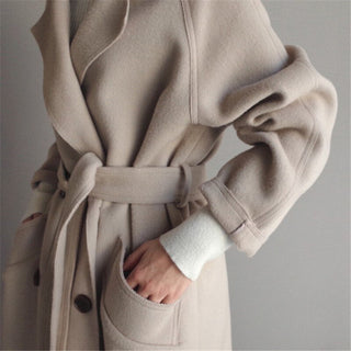 Ivalo - Luxury wool coat - Spring coat