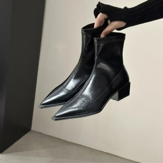 Lucille - Pointy ankle boots - Autumn footwear