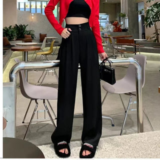 Mayla - Formal wide-leg trousers - High-waisted style