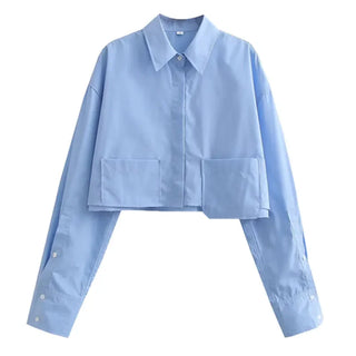 Kaleen - Long sleeve shirt - Cropped cut