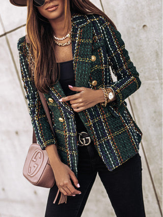 Tove - Chic checked blazer