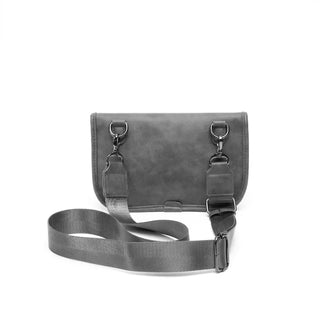 Rodney - Leather shoulder bag - Trendy flap style