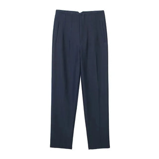 Maryanne - Formal cropped trousers - High waisted style