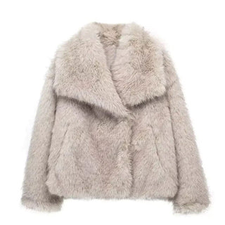 Nella - Ladies Fur Coat - Cozy & Chic