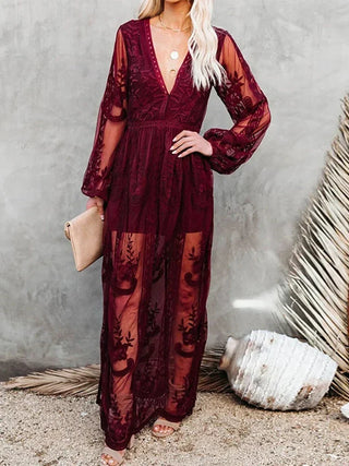 Tilda - Maxi Dress - Bohemian lace