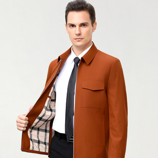 Benno - Stylish jacket - Color accent