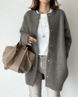 Letitia - Fluffy cardigan - Autumn outerwear