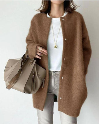 Letitia - Fluffy cardigan - Autumn outerwear