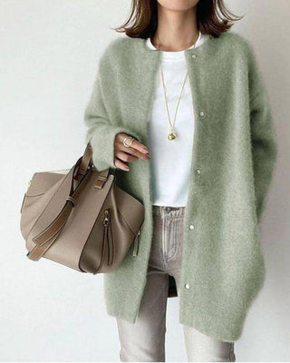 Letitia - Fluffy cardigan - Autumn outerwear