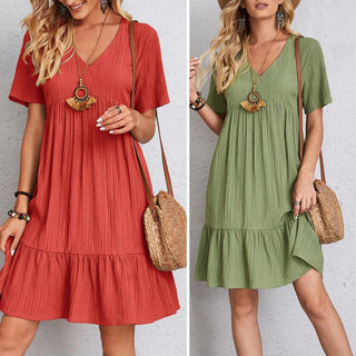 Phoebe - Dress - Casual pleated style