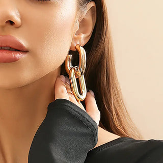 Micara - Bold Links - Earrings