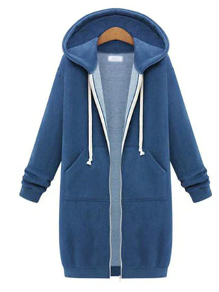 Ember - Zip-up hoodie - Knee-length