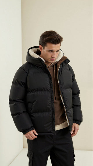 Cyrusteem - Warm puffer jacket for men - Winter