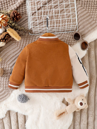 Charlie - Bear coat with buttons - Children's coat