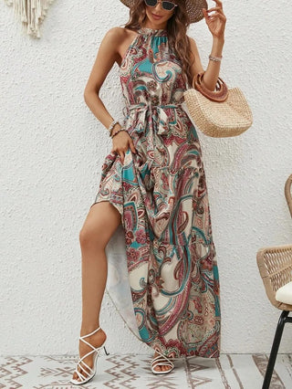 Philine - Maxi Dress - Retro halterneck