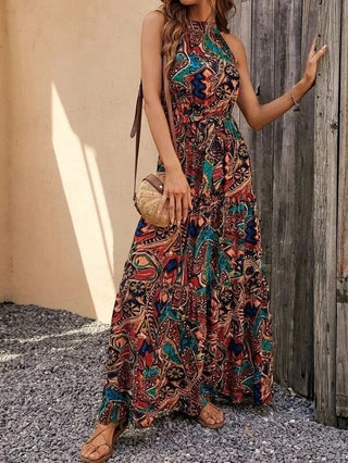 Philine - Maxi Dress - Retro halterneck