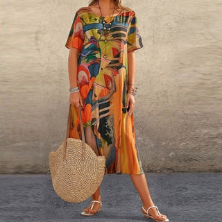 Birgitte - Casual Summer Dress - Evening Dress