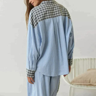 Liva - Women's checked pyjamas