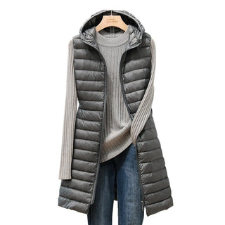 Amalie - Fashionable Quilted Jacket with Hood