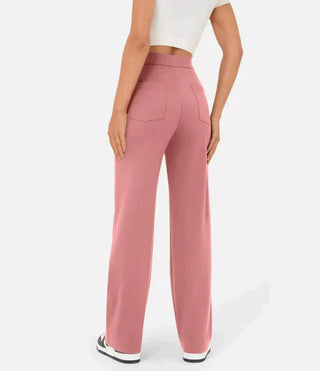 Josefine - Elastic leisure trousers with high waist