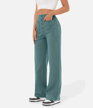 Josefine - Elastic leisure trousers with high waist