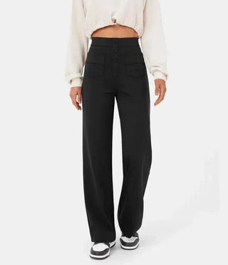 Josefine - Elastic leisure trousers with high waist