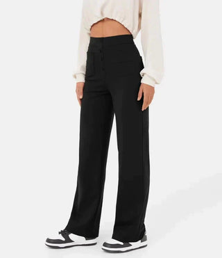 Josefine - Elastic leisure trousers with high waist