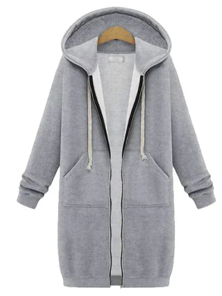 Ember - Zip-up hoodie - Knee-length