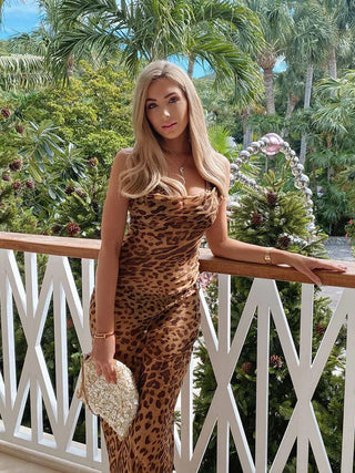 Porsha - Maxi dress - Leopard print