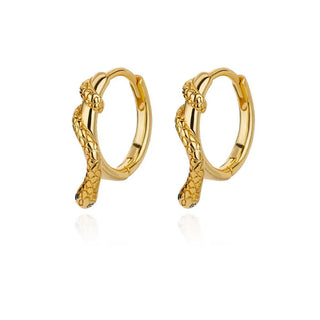 Micara - Gold Slithers - Earrings