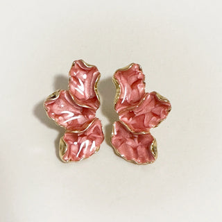 Micara - Coral Petals - Earrings