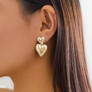 Micara - Heartful Duet - Earrings