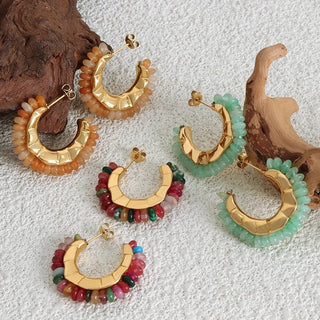 Micara - Gypsy Hoops - Earrings