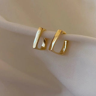 Micara - Geometric Hoops - Earrings