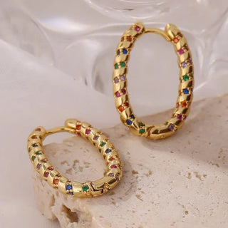 Micara -  Prism Loops - Earrings