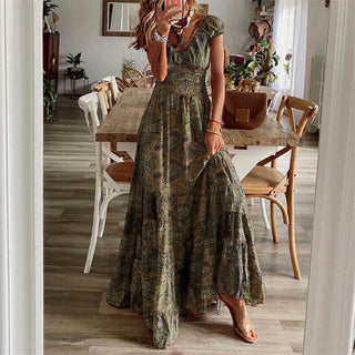 Noa - Boho Dress - Short sleeve design Parker's Bay Noa - Boho Dress - Short sleeve design Parker's Bay
