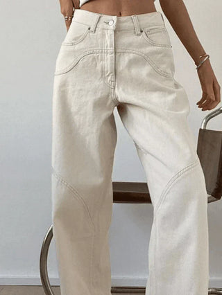 Lea-Marie - Baggy jeans - Splice details