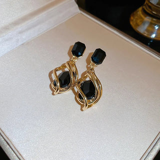 Micara - Black Jewel - Earrings